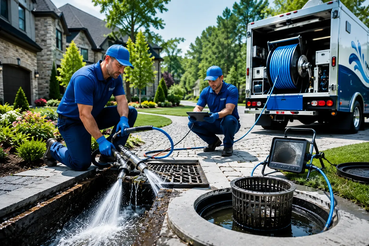 Local outdoor drain cleaning professionals in Vinton, VA